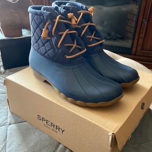 Sperry saltwater boots, size 11